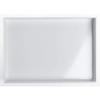 HUBERT White Melamine Tray - 13 3/4"L x 9 3/4"W x 1 3/4"H view 4