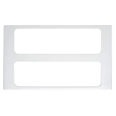 HUBERT Half Long Size White Cold Tile - 21" L x 12 3/4" W