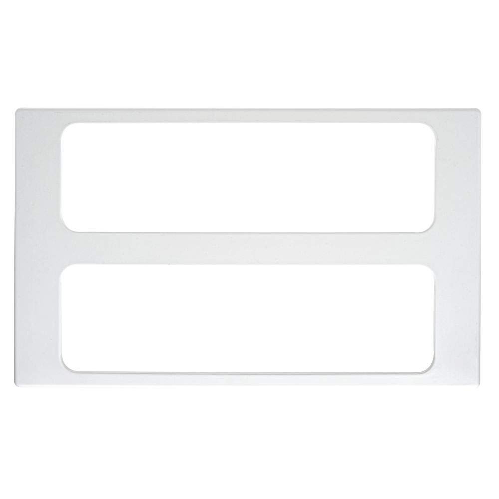 HUBERT Half Long Size White Cold Tile - 21" L x 12 3/4" W
