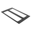 HUBERT Half Long Size Black Cold Tile - 21" L x 12 3/4" W view 2