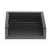 HUBERT Napkin Holder Black - 6 3/5"L x 6 3/5"W x 2 1/10"H view 1