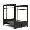 Design Specialties Fireplace Log Basket (Textured Black (Craftsman)) view 1
