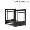 Design Specialties Fireplace Log Basket (Textured Black (Craftsman)) view 2
