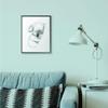 Stupell Industries Cute Koala Baby Animal Neutral Grey Drawing, Design by Artist Daphne Polselli Wall Art, 16 x 20, Black Framed view 2