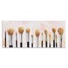 Stupell Industries 'Pink Makeup Brush Collection', Canvas Art, 24 x 10 Inches, Easy to Hang and Sturdy, Made in USA, by Ziwei Li view 1