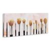 Stupell Industries 'Pink Makeup Brush Collection', Canvas Art, 24 x 10 Inches, Easy to Hang and Sturdy, Made in USA, by Ziwei Li view 2