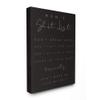 Stupell Industries Mom's List Funny Family Home Word Design Canvas Wall Art, 30x40, Gallery Wrapped view 1