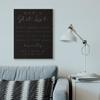 Stupell Industries Mom's List Funny Family Home Word Design Canvas Wall Art, 30x40, Gallery Wrapped view 2