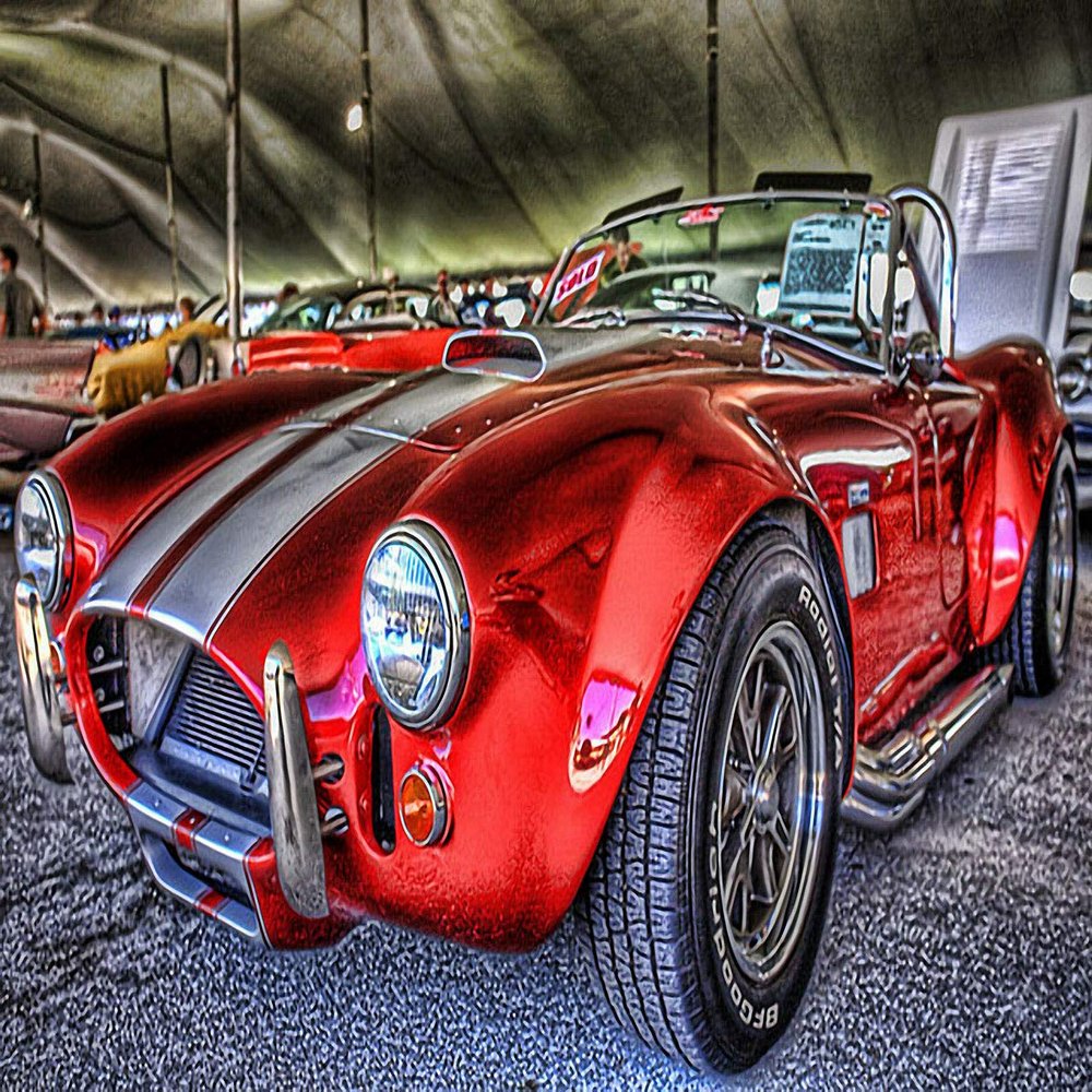 1965 Shelby Cobra - Canvas OR Print Wall Art