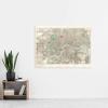 Artery8 Map Philip 1881 London City England Plan Chart Extra Large XL Wall Art Poster Print view 2