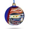 1893 Edvard Munch's 'The Scream' Glass Ball Christmas Ornament 4 Inches view 2