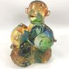 Amore Jewell Chinese Zodiac Collection - Monkey Fengshui Decoration Ornament Gift for Home & Office (Liuli Crystal Glass) view 1