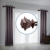 A&F Rod Decor - Chopin 1.5" Side Curtain Rod 12-20 inch (Set of 2) - Cocoa view 1