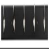 Hickory Hardware S077224-BLSN-6B Universal Hook Rail, Black with Satin Nickel, 6 Each view 2