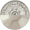Hickory Hardware S077223-COSN-6B Luna Hook Rail, Cocoa Wood Grain with Satin Nickel, 6 Each view 4