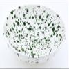 ART ESCUDELLERS Ceramic Bowl, Handmade and Handpainted in Mate Green Decoration. 11,02" x 11,02" x 3,94" view 1