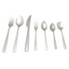 Endo Shoji OSP2602 Cutlery Set, Blast Gray, 7.9 inches (200 mm), Sepia Heritage, Dessert Fork view 2