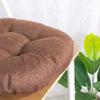 vctops 20" Round Bar Stool Cushion, Linen Fabric and Thick Padding, Comfortable Sitting for Round Wooden/Metal Stools Light Coffee view 4