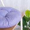 vctops 20" Round Bar Stool Cushion, Linen Fabric and Thick Padding, Comfortable Sitting for Round Wooden/Metal Stools Purple view 4