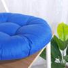 vctops 20" Round Bar Stool Cushion, Linen Fabric and Thick Padding, Comfortable Sitting for Round Wooden/Metal Stools Light Blue view 4
