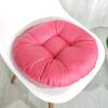vctops 20" Round Bar Stool Cushion, Linen Fabric and Thick Padding, Comfortable Sitting for Round Wooden/Metal Stools Tao Red view 1