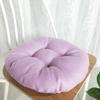 vctops 20" Round Bar Stool Cushion, Linen Fabric and Thick Padding, Comfortable Sitting for Round Wooden/Metal Stools Light Purple view 3