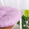 vctops 20" Round Bar Stool Cushion, Linen Fabric and Thick Padding, Comfortable Sitting for Round Wooden/Metal Stools Light Purple view 4