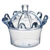 Alinory Candy Boxes12PCS Crown Shape Candy Boxes Wedding Favor Party Plastic Candy Gift Box(Blue) view 1