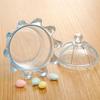 Alinory Candy Boxes12PCS Crown Shape Candy Boxes Wedding Favor Party Plastic Candy Gift Box(Blue) view 3