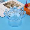 Alinory Candy Boxes12PCS Crown Shape Candy Boxes Wedding Favor Party Plastic Candy Gift Box(Blue) view 4