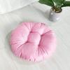 vctops 20" Round Bar Stool Cushion, Linen Fabric and Thick Padding, Comfortable Sitting for Round Wooden/Metal Stools Pink view 2