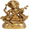 Aona Aone India Brass Devi Saraswati, Height: 7.5'' view 1