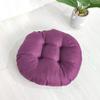 vctops 20" Round Bar Stool Cushion, Linen Fabric and Thick Padding, Comfortable Sitting for Round Wooden/Metal Stools Dark Purple view 2