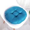 vctops 20" Round Bar Stool Cushion, Linen Fabric and Thick Padding, Comfortable Sitting for Round Wooden/Metal Stools KQ Blue view 1