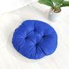 vctops 20" Round Bar Stool Cushion, Linen Fabric and Thick Padding, Comfortable Sitting for Round Wooden/Metal Stools Zhan Blue view 3