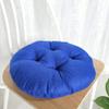 vctops 20" Round Bar Stool Cushion, Linen Fabric and Thick Padding, Comfortable Sitting for Round Wooden/Metal Stools Zhan Blue view 4
