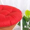 vctops 20" Round Bar Stool Cushion, Linen Fabric and Thick Padding, Comfortable Sitting for Round Wooden/Metal Stools Red view 3