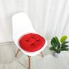 vctops 20" Round Bar Stool Cushion, Linen Fabric and Thick Padding, Comfortable Sitting for Round Wooden/Metal Stools Red view 4