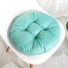 vctops 20" Round Bar Stool Cushion, Linen Fabric and Thick Padding, Comfortable Sitting for Round Wooden/Metal Stools Lake Blue view 1