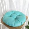 vctops 20" Round Bar Stool Cushion, Linen Fabric and Thick Padding, Comfortable Sitting for Round Wooden/Metal Stools Lake Blue view 3