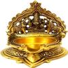 Brass Kamatchi Vilakku: Ashta-Lakshmi Oil Lamp Diya for Wealth & Prosperity view 2