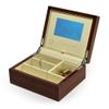 MusicBoxAttic Ultra-Modern 18 Note Hi Gloss S.A. Wood Finish 5" LCD Video Jewelry Box - Many Songs to Choose - Piano Sonata in A Major (Mozart) view 3