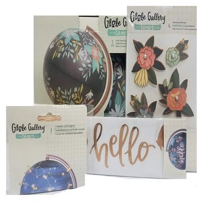 Globe Gallery 1Canoe2 Wild Flower Globe 8-inch Bundle