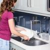 Bottiful Home 16 oz Plastic Kitchen Soap Dispenser Set (Frosted Clear) view 4