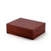 MusicBoxAttic Ultra-Sleek 30 Note Hi Gloss Zebra Striped Wood Finish 7" LCD Video Jewelry Box - Close to You view 1