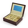 MusicBoxAttic Contemporary 30 Note Hi Gloss Burl Wood Finish 7" LCD Video Jewelry Box - Come Back to Sorrento view 2