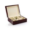 MusicBoxAttic Contemporary 30 Note Hi Gloss Burl Wood Finish 7" LCD Video Jewelry Box - Come Back to Sorrento view 3