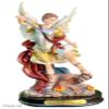 8 Inch Statue of Saint Michael The Archangel San Miguel Arcangel Angel Figurine view 1