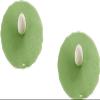 Charles Viancin - Set of 2 Golf 4 Silicone Drink Covers - Airtight Seal on Any Smooth-Rimmed Glass, Keep Drinks Cool or Hot, Protect from Winged Pests - BPA-Free - Oven, Freezer, Dishwasher Safe view 1