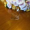 Elegant Mirror Acrylic Wedding Standing Table Numbers,Wedding Table Numbers Sign, Mirrored Wedding Table Decor (Gold, Number 1-20) view 1